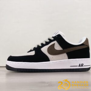 Giày Nike Air Force 1 07 Low Black White Brown HH3612 633