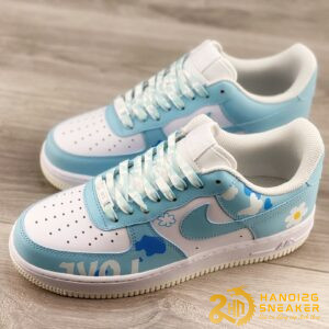 Giày Nike Air Force 1 07 Low Blue CW2288 661 (1)