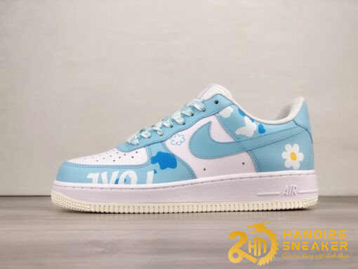 Giày Nike Air Force 1 07 Low Blue CW2288 661