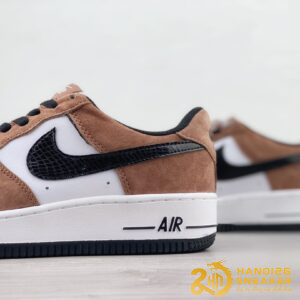 Giày Nike Air Force 1 07 Low Dark Brown DE0023 800 (2)