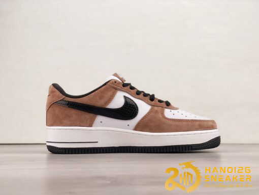 Giày Nike Air Force 1 07 Low Dark Brown DE0023 800 (5)