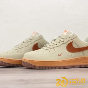 Giày Nike Air Force 1 07 Low Green Brown (2)