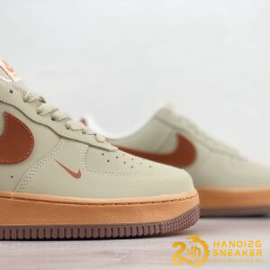 Giày Nike Air Force 1 07 Low Green Brown (5)