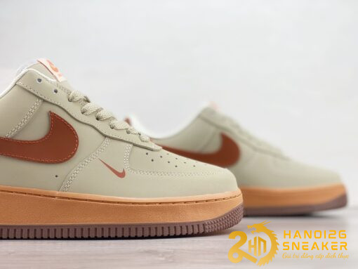 Giày Nike Air Force 1 07 Low Green Brown (5)