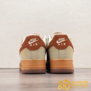 Giày Nike Air Force 1 07 Low Green Brown (8)