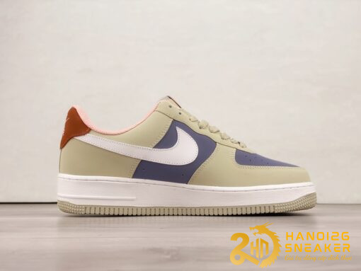 Giày Nike Air Force 1 07 Low Gucci Cream Blue Brown 315122 009 (3)