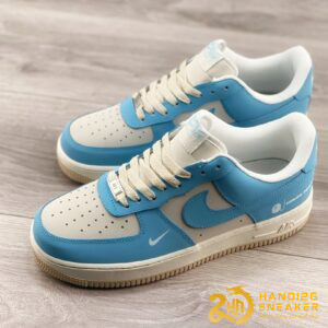 Giày Nike Air Force 1 07 Low Heron Preston Blue (1)