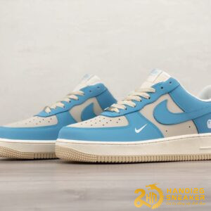 Giày Nike Air Force 1 07 Low Heron Preston Blue (4)