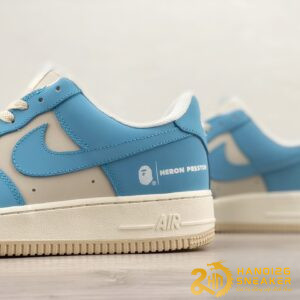 Giày Nike Air Force 1 07 Low Heron Preston Blue (7)