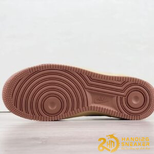 Giày Nike Air Force 1 07 Low Light Gold White Black (2)