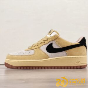 Giày Nike Air Force 1 07 Low Light Gold White Black