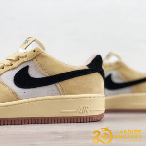 Giày Nike Air Force 1 07 Low Light Gold White Black (7)