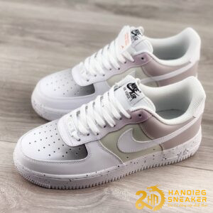 Giày Nike Air Force 1 07 Low Light Grey Pink White MM6023 536 (1)