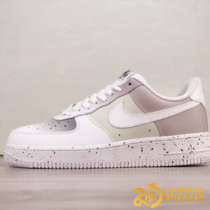 Giày Nike Air Force 1 07 Low Light Grey Pink White MM6023 536