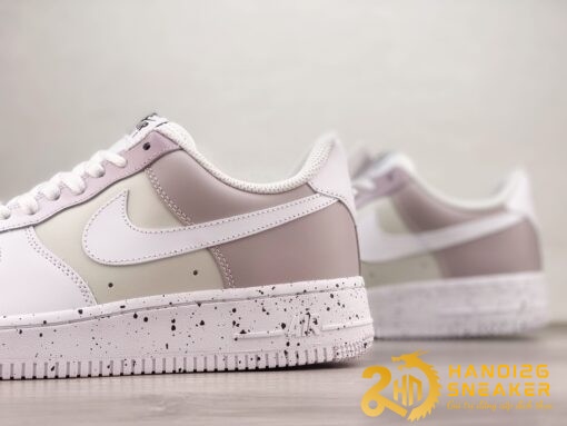 Giày Nike Air Force 1 07 Low Light Grey Pink White MM6023 536 (8)