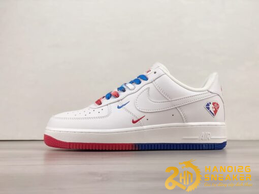 Giày Nike Air Force 1 07 Low NBA Red Blue