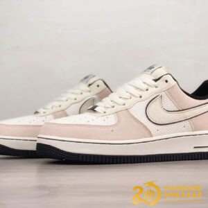Giày Nike Air Force 1 07 Low Rice White Black Pink 315122 668 (2)