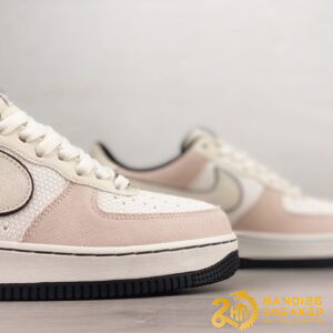 Giày Nike Air Force 1 07 Low Rice White Black Pink 315122 668 (3)