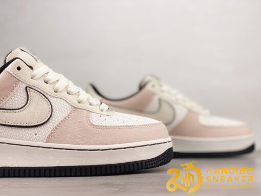 Giày Nike Air Force 1 07 Low Rice White Black Pink 315122 668 (3)