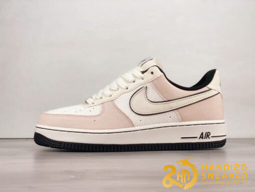 Giày Nike Air Force 1 07 Low Rice White Black Pink 315122 668