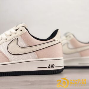 Giày Nike Air Force 1 07 Low Rice White Black Pink 315122 668 (6)