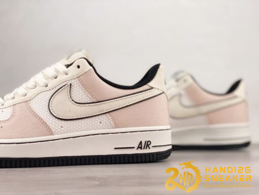 Giày Nike Air Force 1 07 Low Rice White Black Pink 315122 668 (6)