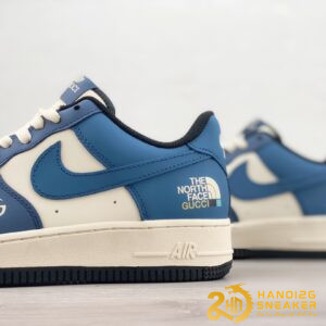 Giày Nike Air Force 1 07 Low The North Face Gucci Blue (3)