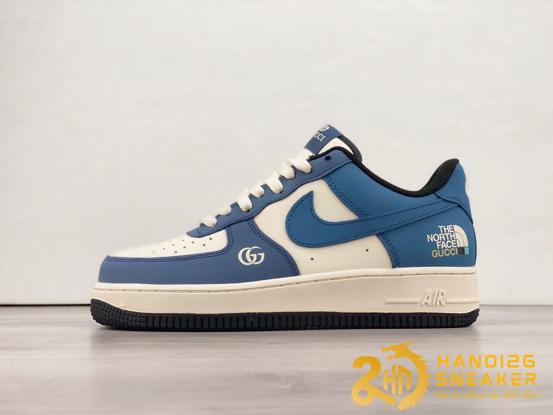 Giày Nike Air Force 1 07 Low The North Face Gucci Blue