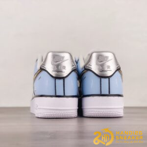 Giày Nike Air Force 1 07 Low White Blue Metallic Gold (8)
