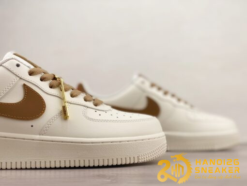 Giày Nike Air Force 1 07 Low White Brown DQ7658 898 (2)