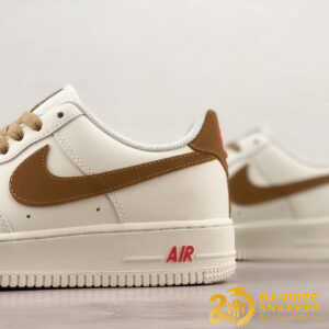 Giày Nike Air Force 1 07 Low White Brown DQ7658 898 (6)