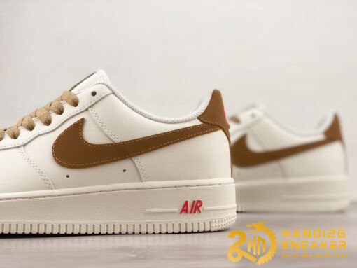 Giày Nike Air Force 1 07 Low White Brown DQ7658 898 (6)