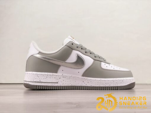 Giày Nike Air Force 1 07 Low White Grey Silver MK5639 889 (2)