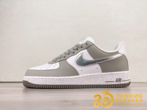 Giày Nike Air Force 1 07 Low White Grey Silver MK5639 889
