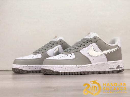 Giày Nike Air Force 1 07 Low White Grey Silver MK5639 889 (6)