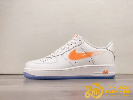 Giày Nike Air Force 1 07 Low White Orange Blue CO3363 362