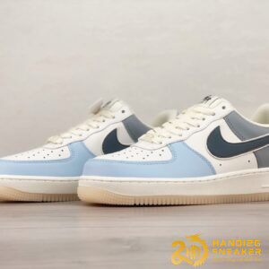 Giày Nike Air Force 1 07 Lv8 V2 Gray Blue Beige AA1366 401 (2)