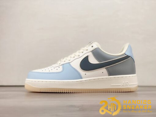 Giày Nike Air Force 1 07 Lv8 V2 Gray Blue Beige AA1366 401