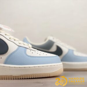Giày Nike Air Force 1 07 Lv8 V2 Gray Blue Beige AA1366 401 (6)