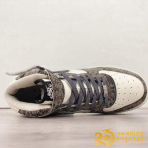 Giày Nike Air Force 1 07 Mid Hacker Browm Beige White (7)