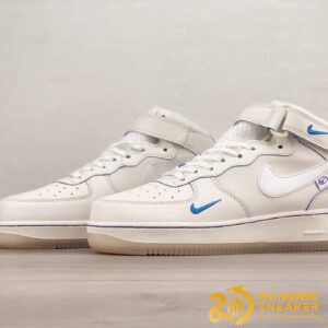 Giày Nike Air Force 1 07 Mid White Blue FB1869 055 (8)