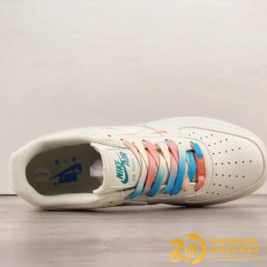 Giày Nike Air Force 1 07 SU19 Rice White Orange Blue CT1989 103 (5)