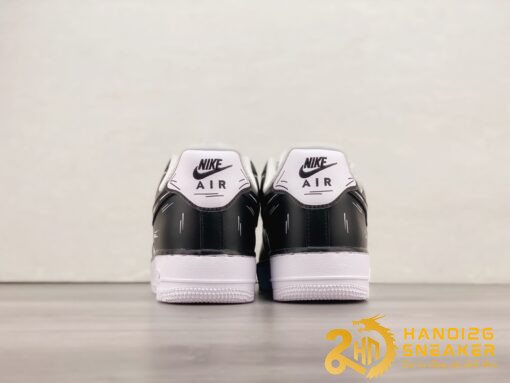 Giày Nike Air Force 1 Custom Low Cartoon Black White (4)