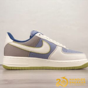Giày Nike Air Force 1 Low 07 Beige Blue Green (4)
