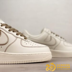 Giày Nike Air Force 1 Low 07 Leather Cream White Black (3)