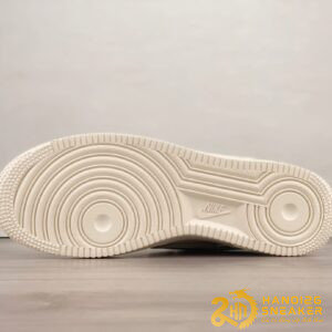 Giày Nike Air Force 1 Low 07 Leather Cream White Black (7)