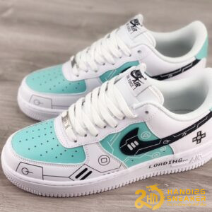 Giày Nike Air Force 1 Low PS5 Green White (1)