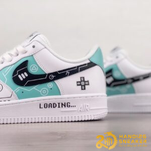 Giày Nike Air Force 1 Low PS5 Green White (8)