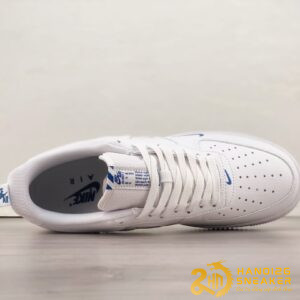 Giày Nike Air Force 1 Low Reflective Swoosh White Blue (3)