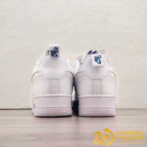 Giày Nike Air Force 1 Low Reflective Swoosh White Blue (4)